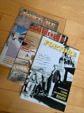 Vintage coffee table books
Fortore Vintage Italian Magazine Set 1998/1999